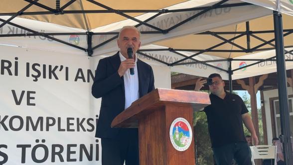 Hafız Sabri Işık Hocayı Anma ve Spor Kompleksi açılışı gerçekleştirildi