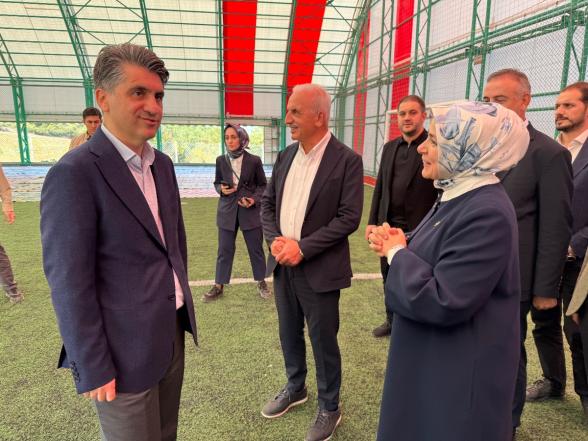 Hafız Sabri Işık Hocayı Anma ve Spor Kompleksi açılışı gerçekleştirildi