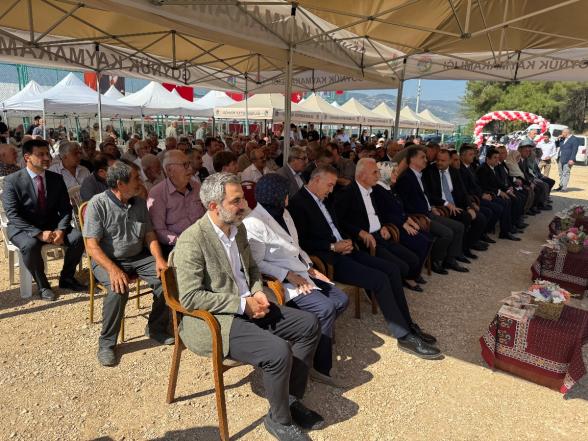 Hafız Sabri Işık Hocayı Anma ve Spor Kompleksi açılışı gerçekleştirildi