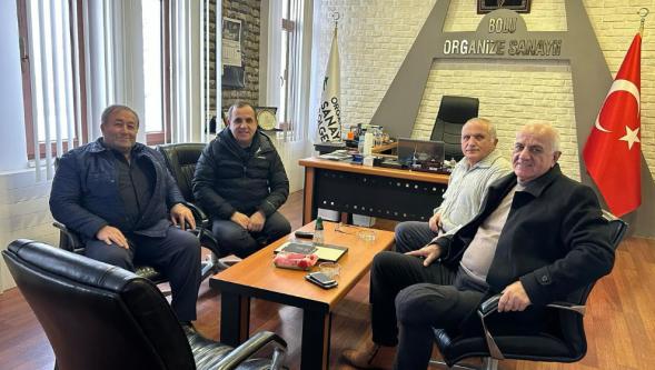 CHP Bolu Milletvekili Türker Ateş, OSB'de Sektör Temsilcileriyle Bir Araya Geldi