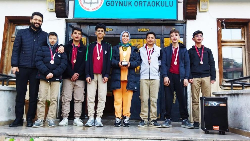 Göynük Ortaokulu Kros Müsabakalarında Bolu 4.’sü Oldu