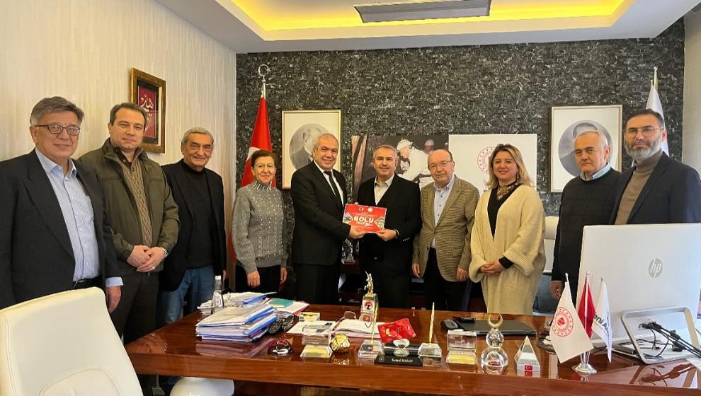 Kemal Kazan’a Bolu Tanıtım Günleri Teşekkür Ziyareti