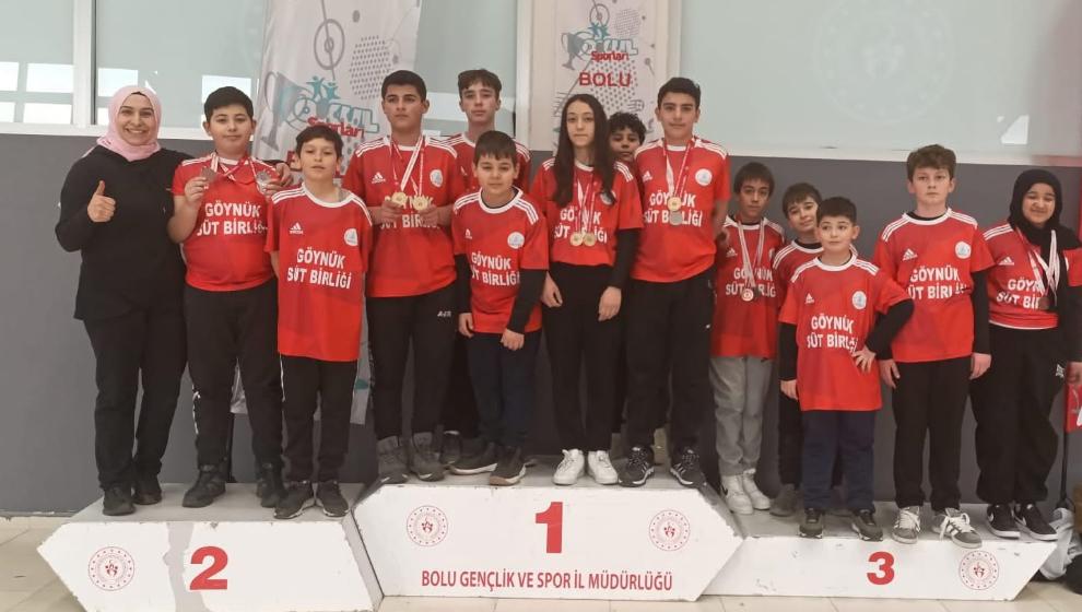 Göynük Ortaokulu'ndan Bilek Güreşinde Şampiyonluk Yağmuru
