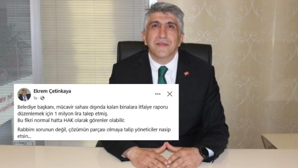 “1 Milyon Lira Ver, İtfaiye Gelsin!” Bolu'da Büyük Tartışma!