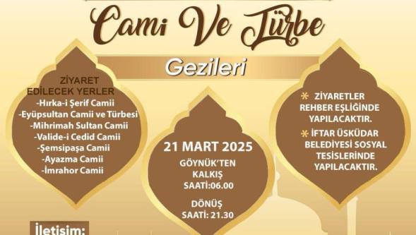 Göynük Belediyesi'nden Ramazan Ayına Özel İstanbul İnanç Turu