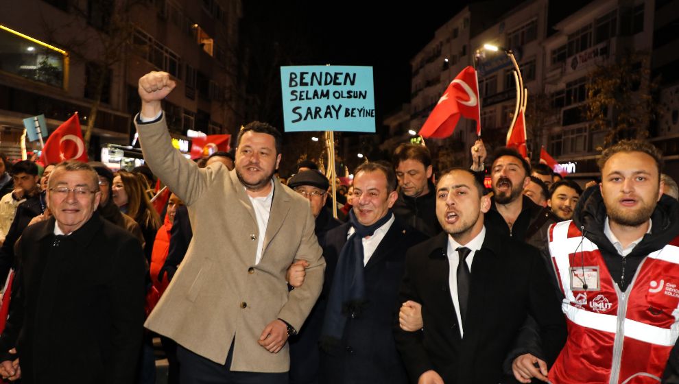 Bolu'da İmamoğlu'na Destek Mitingi: “Söke Söke Hakkımızı Alacağız!”