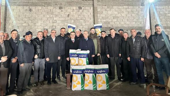 Göynük'te Çiftçiye Güçlü Destek