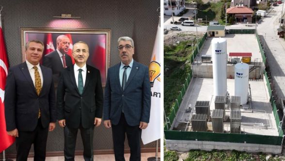 Göynük'te Yeni Dönem Başladı Doğal Gaz Her Eve Girecek