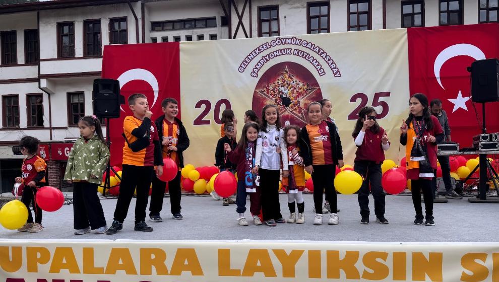Göynük’te Galatasaray’a Muhteşem Kutlama