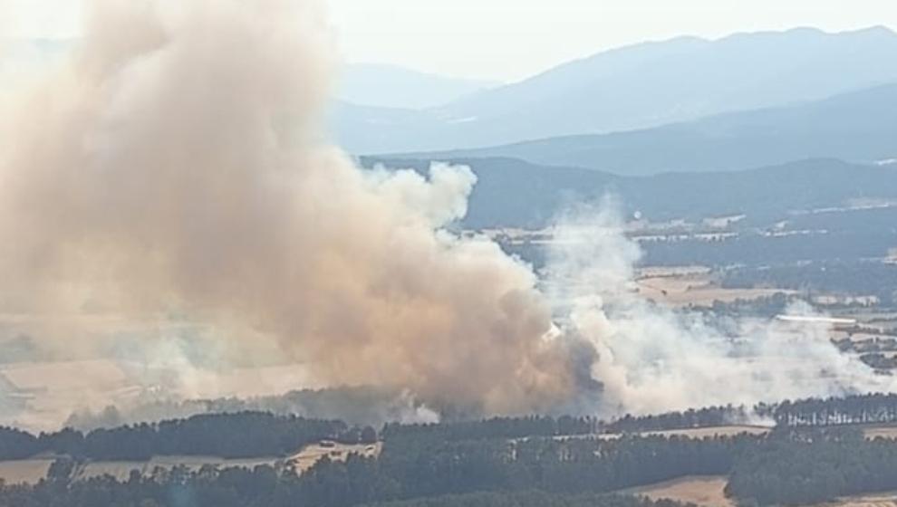Mudurnu'da Orman Yangını Korkuttu