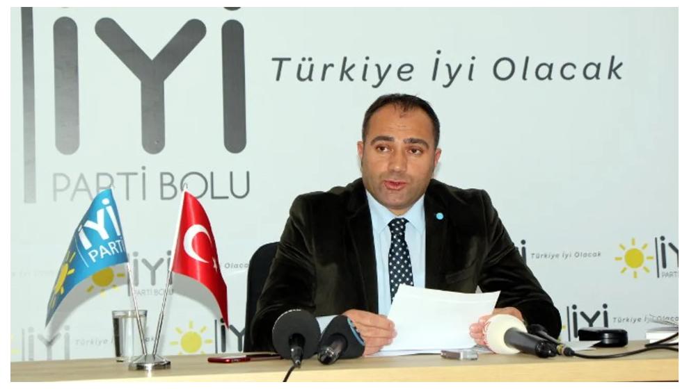 İYİ Parti Bolu İl Başkanı Mehmet Aydın'dan Sırrı Sakık'a ve CHP'ye Sert Tepki