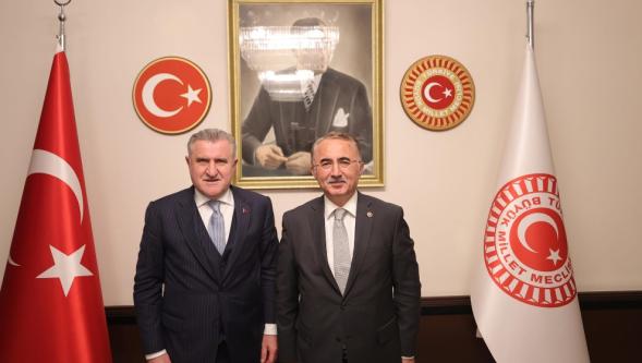 Milletvekili Coşkunyürek'ten Gençlik ve Spor Bakanı Osman Aşkın Bak'a Ziyaret