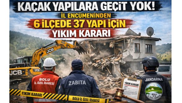 Kaçak Yapılara Geçit Yok!